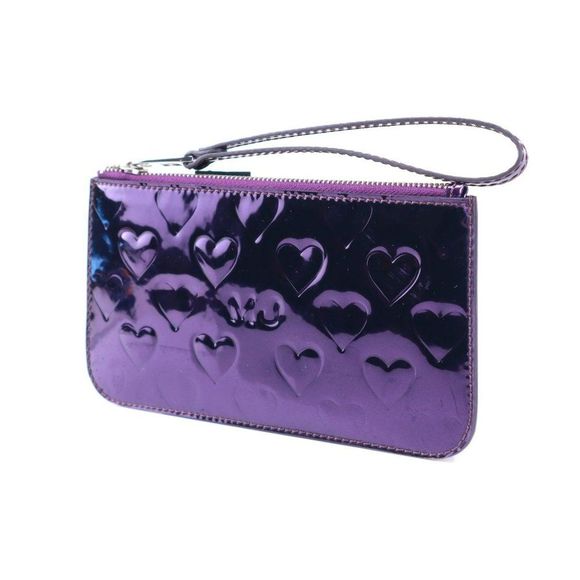 NEW Marc by Marc Jacobs Mirror Heart Wristlet Wallet - Picture 4 of 6